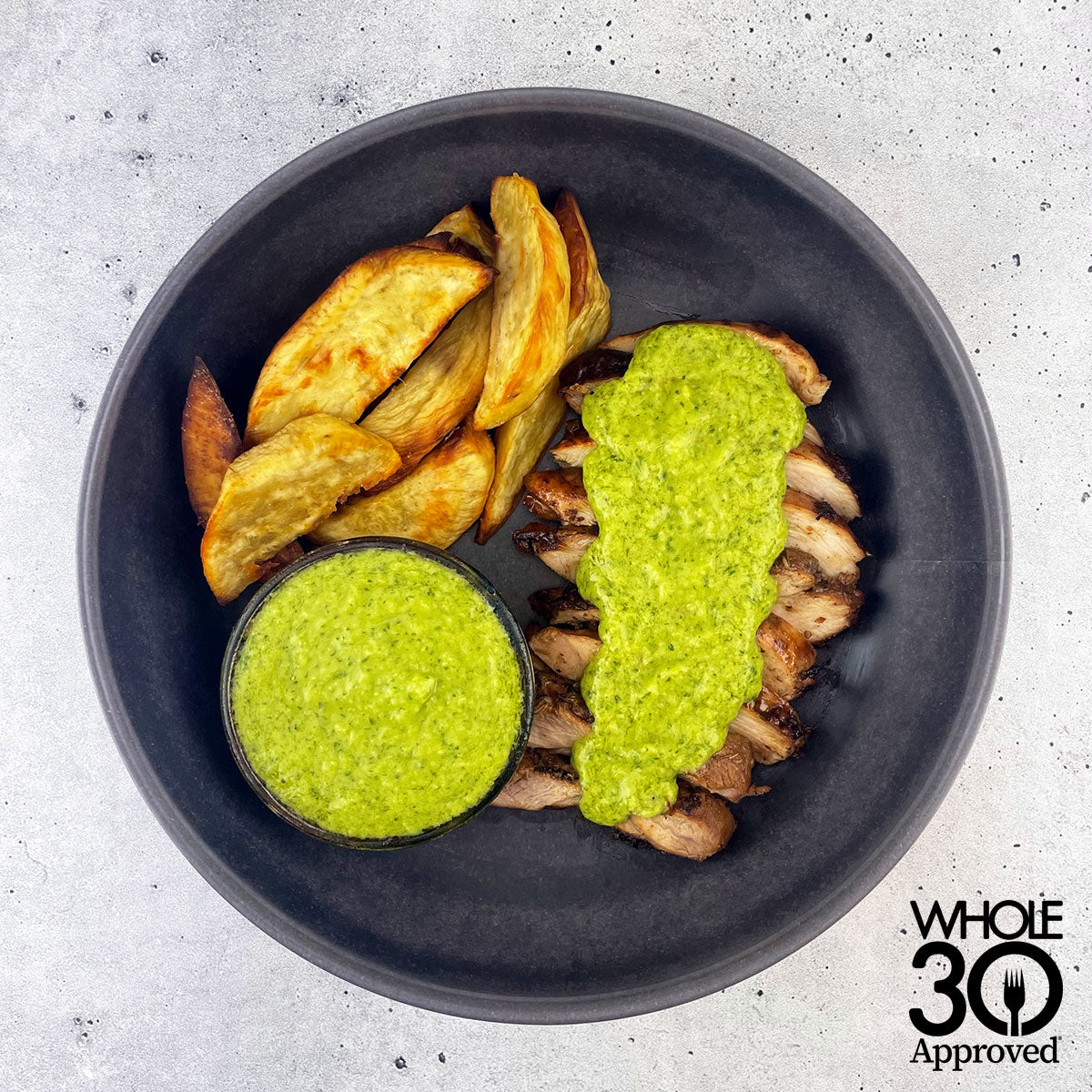 Pollo a la Brasa with Potato Wedges - Pete's Real Food